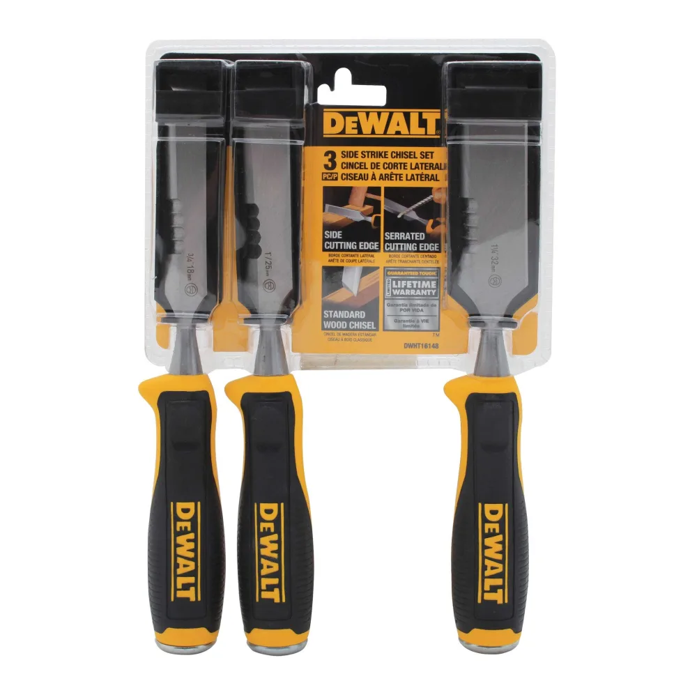 Jgo.cinceles P/mad (formon) 3PZAS DeWalt DWHT16148