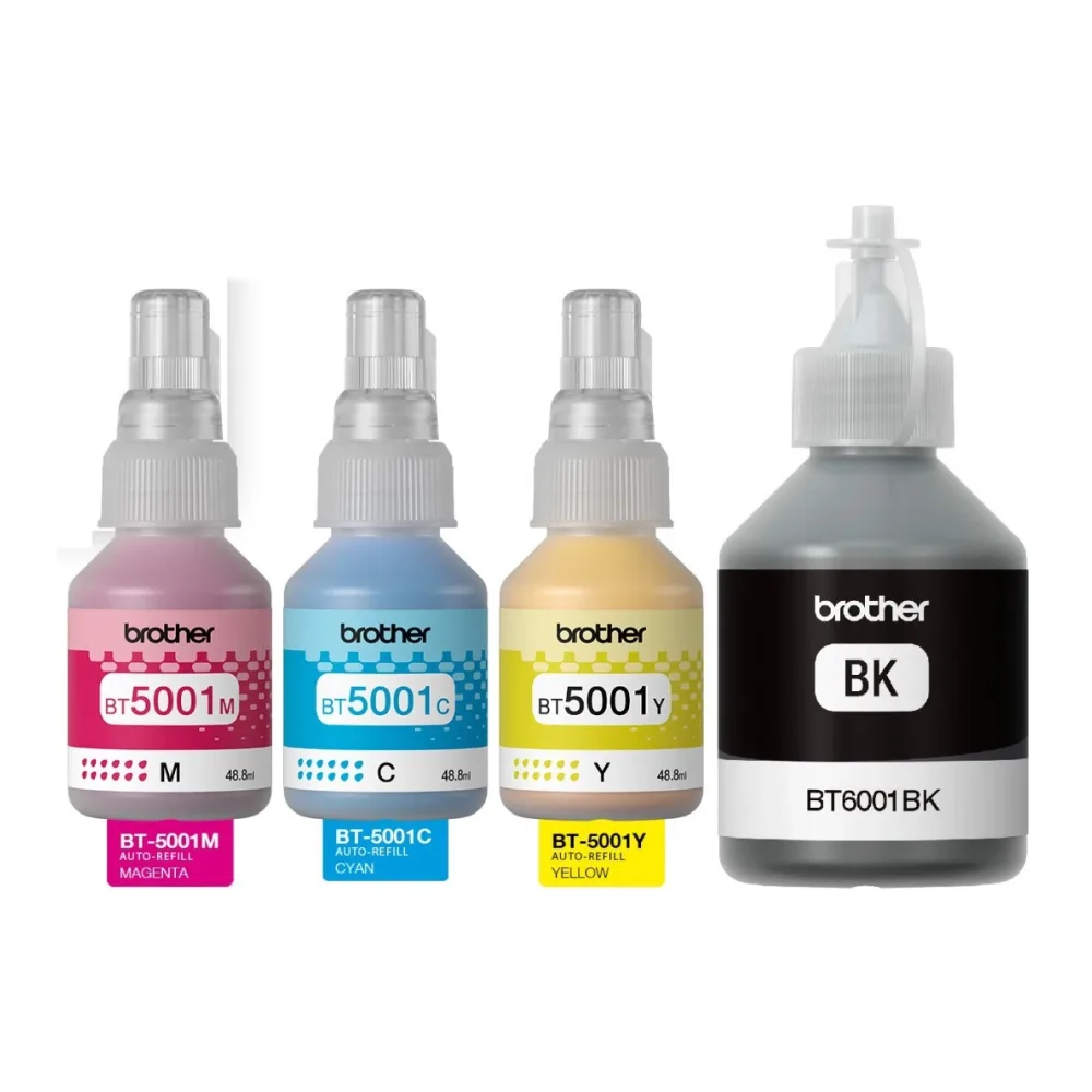 Juego de Colores Brother BT6001 BT5001 Originales