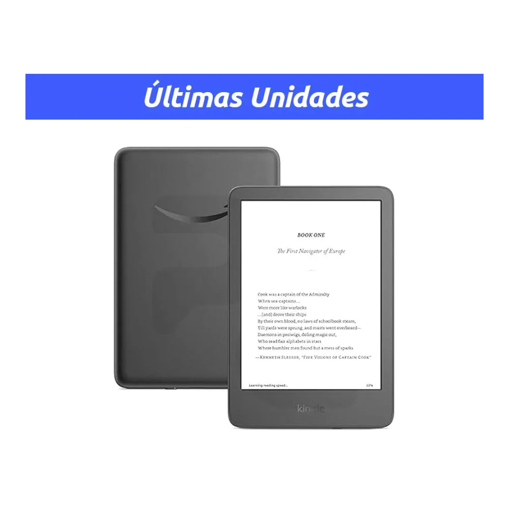Kindle 11VA Generación (2024) 6" 16 Gb Wifi - Negro AMZ-B0CNV9F72P-B
