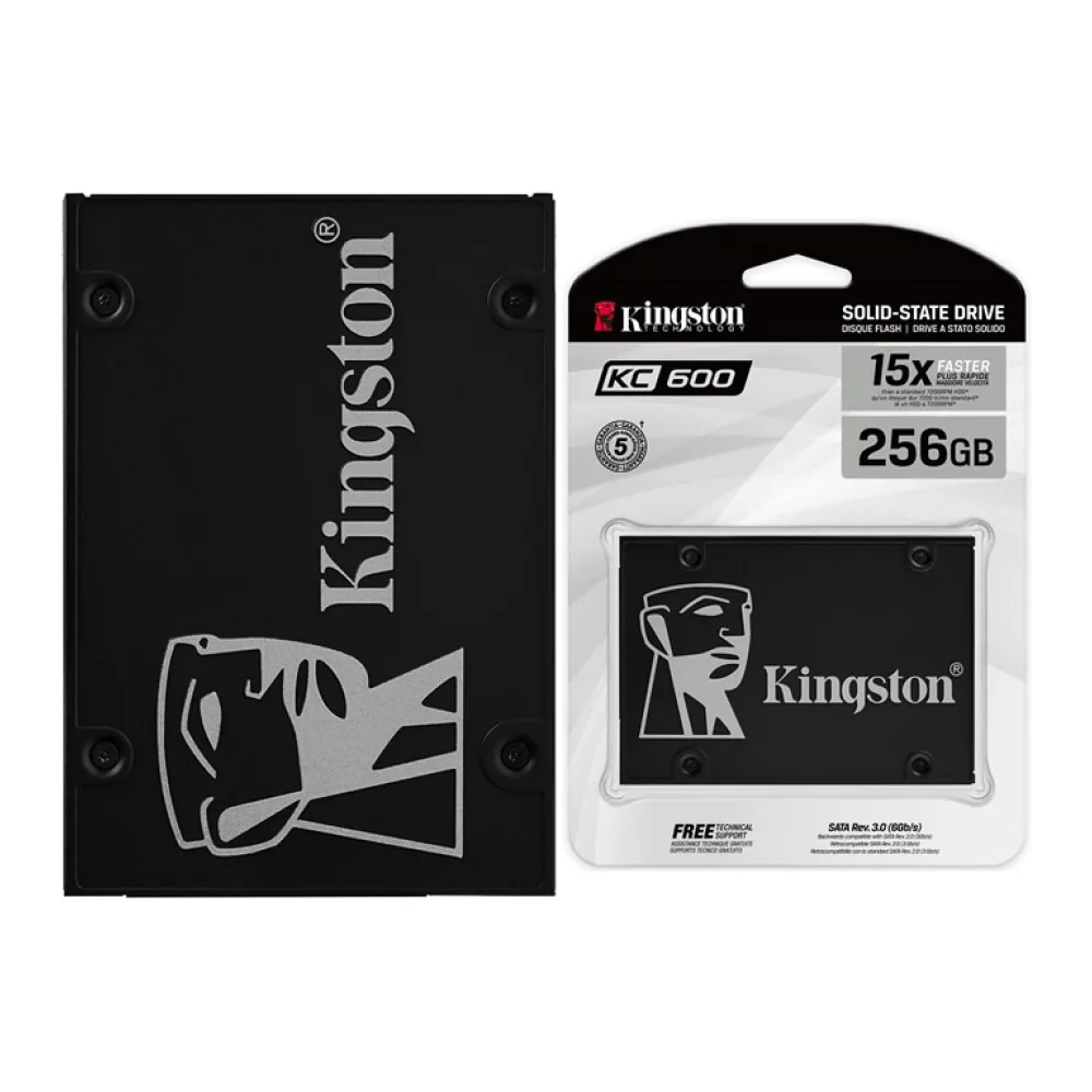 Kingston Disco Ssd 256G KC600 SATA3 2.5 SKC600/256G