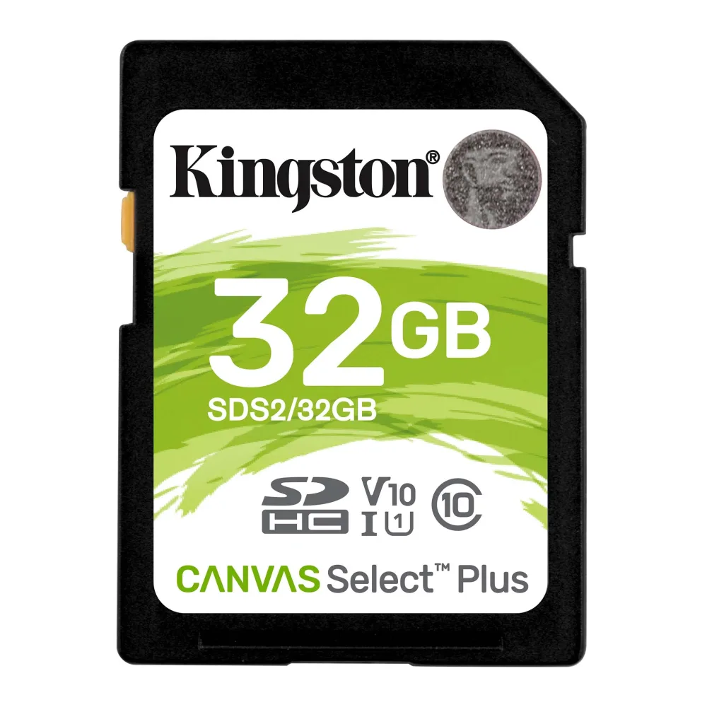 Kingston Memoria Flash Canvas Select Plus 100R C10 SDS2 32GB