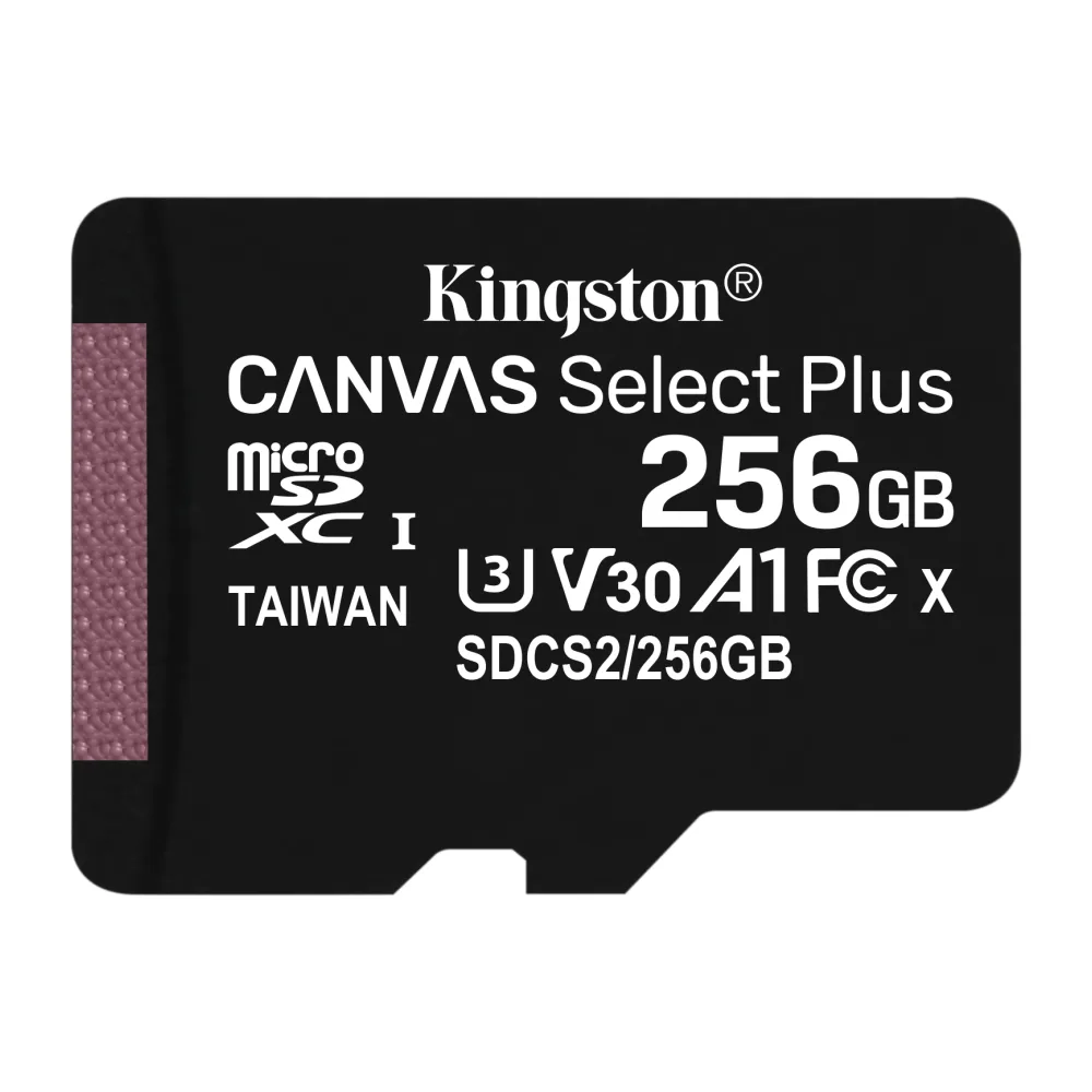 Kingston Memoria Flash Canvas Select Plus SDCS2 256GB