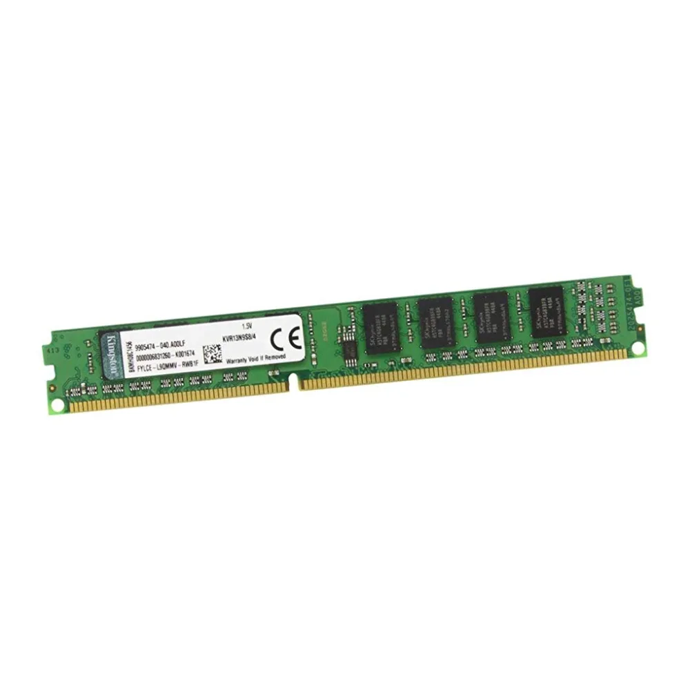 Kingston Memoria Ram DDR3 4GB 1333MHZ Pc/servidor KVR13N9S8/4