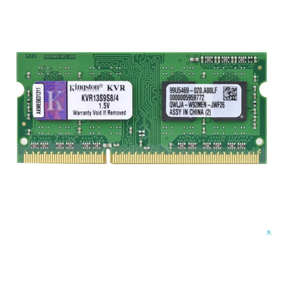 Kingston Memoria Ram DDR3 4GB 1333MHZ Sodimm KVR13S9S8/4G