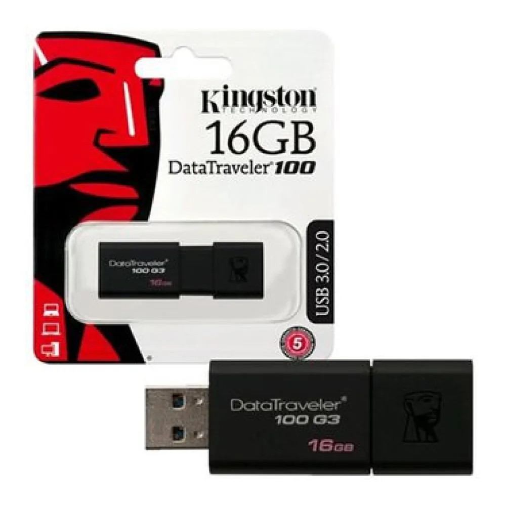 Kingston Pendrive Datatraveler 100 G3 DT100G3 16GB