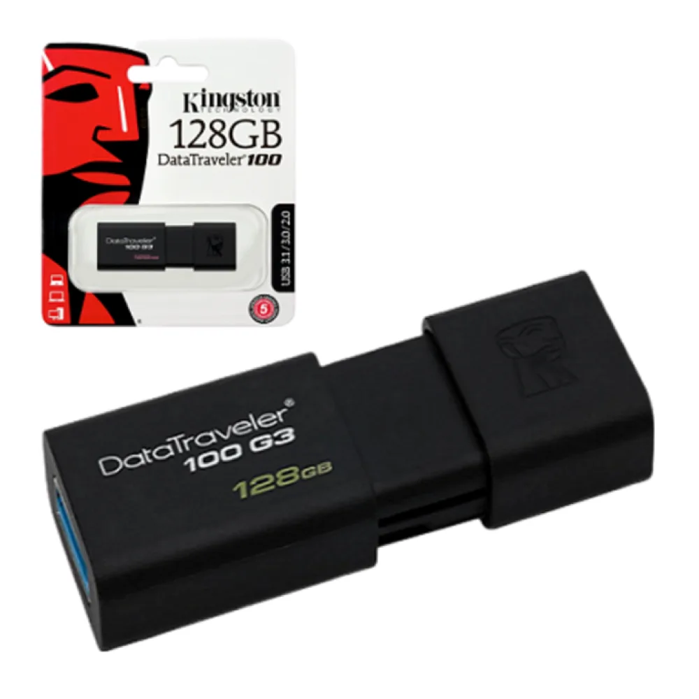 Kingston Pendrive Datatraveler DT100G3 128GB