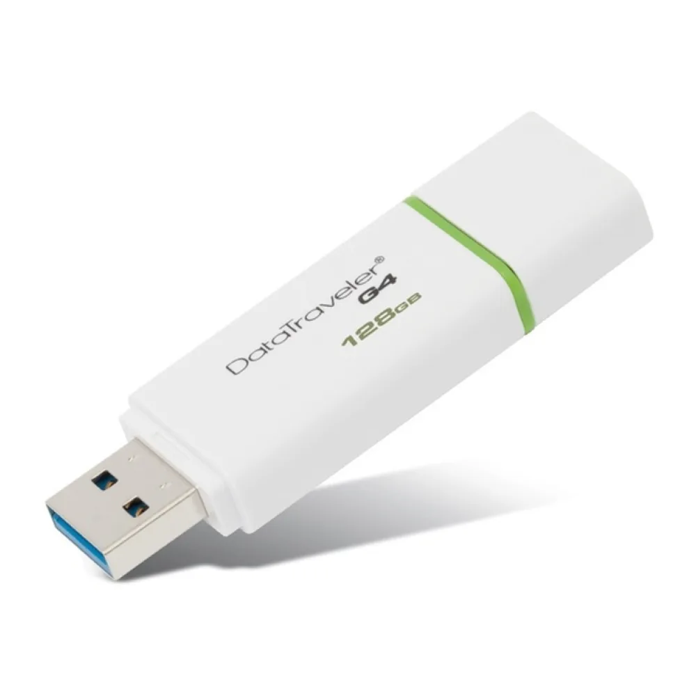 Kingston Pendrive Datatraveler G4 Blanco Verde DTIG4 128GB
