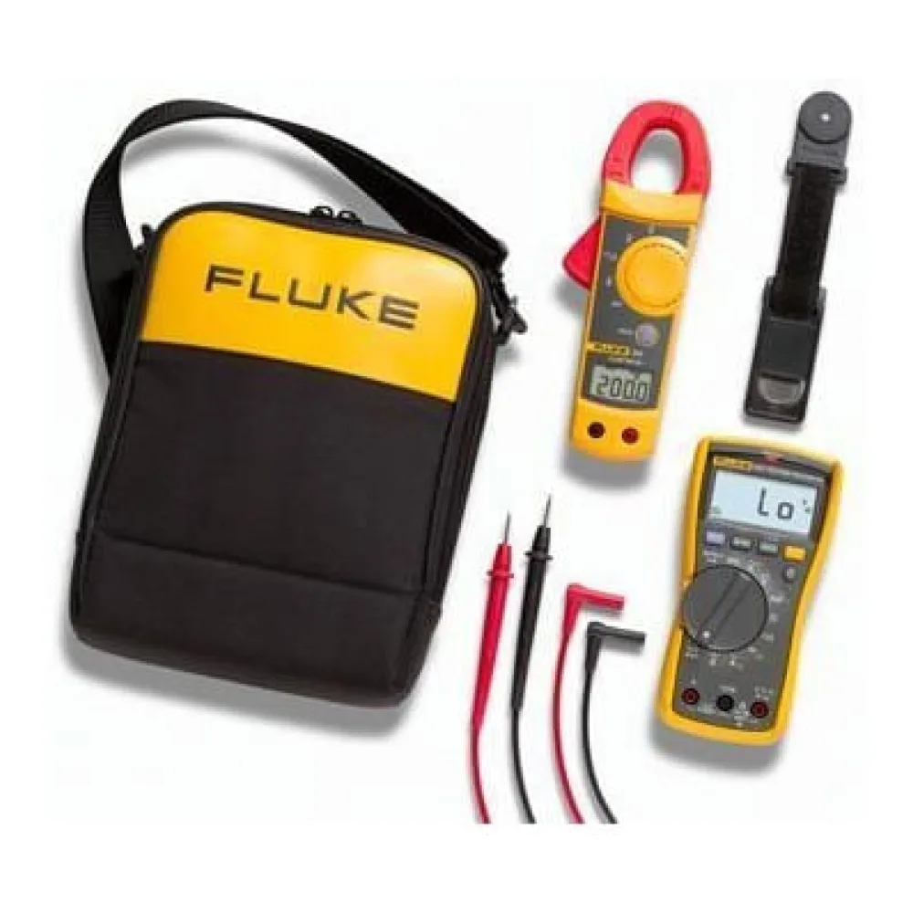 Kit Compuesto de Multimetro y Pinza Amperimetrica Fluke 117/323 178508183 Fluke