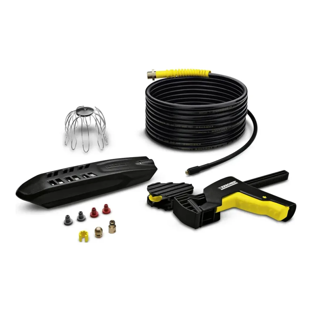 Kit de Limpieza de Cañerías para Hidrolavadora 11 Piezas Kärcher