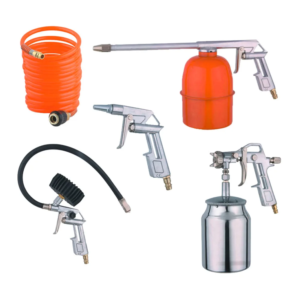 Kit para Compresor 5 Piezas. (incluye Adaptador) Tehtools