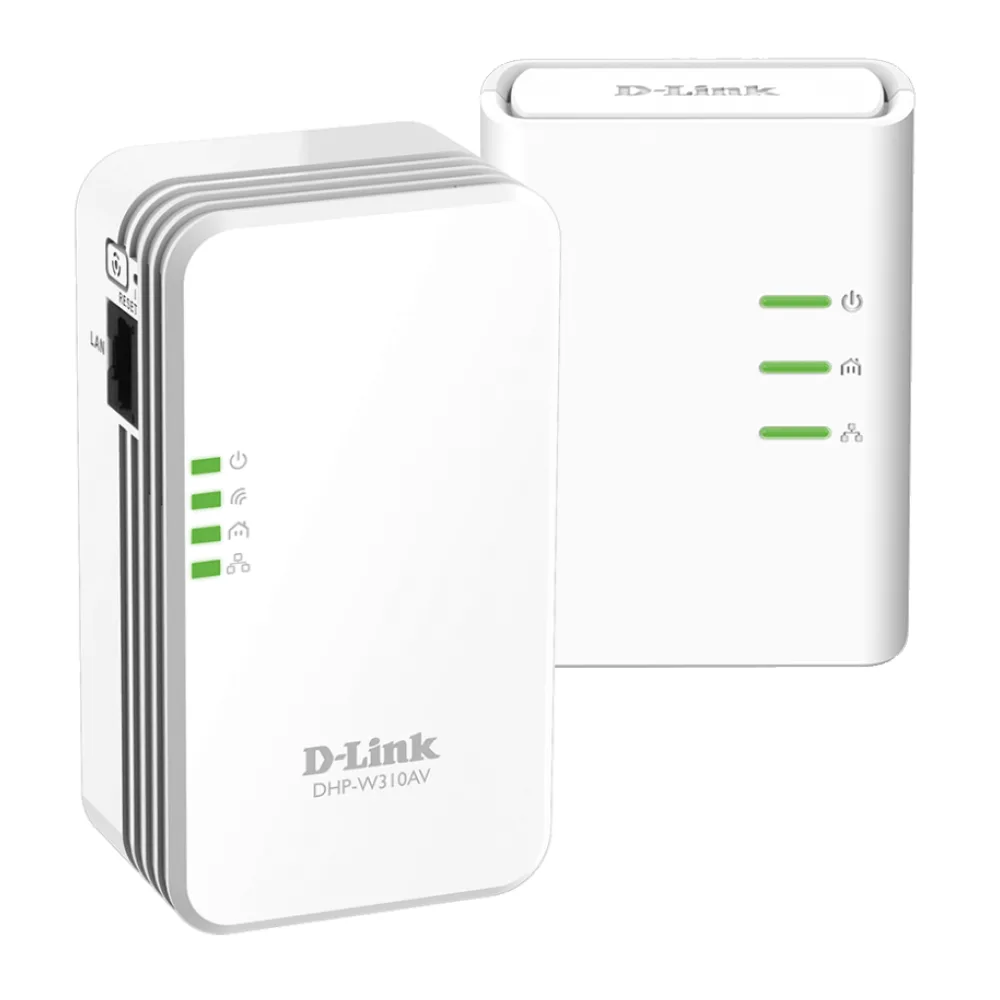 Kit Repetidor Wireless Powerline DHP-W311AV Av 500