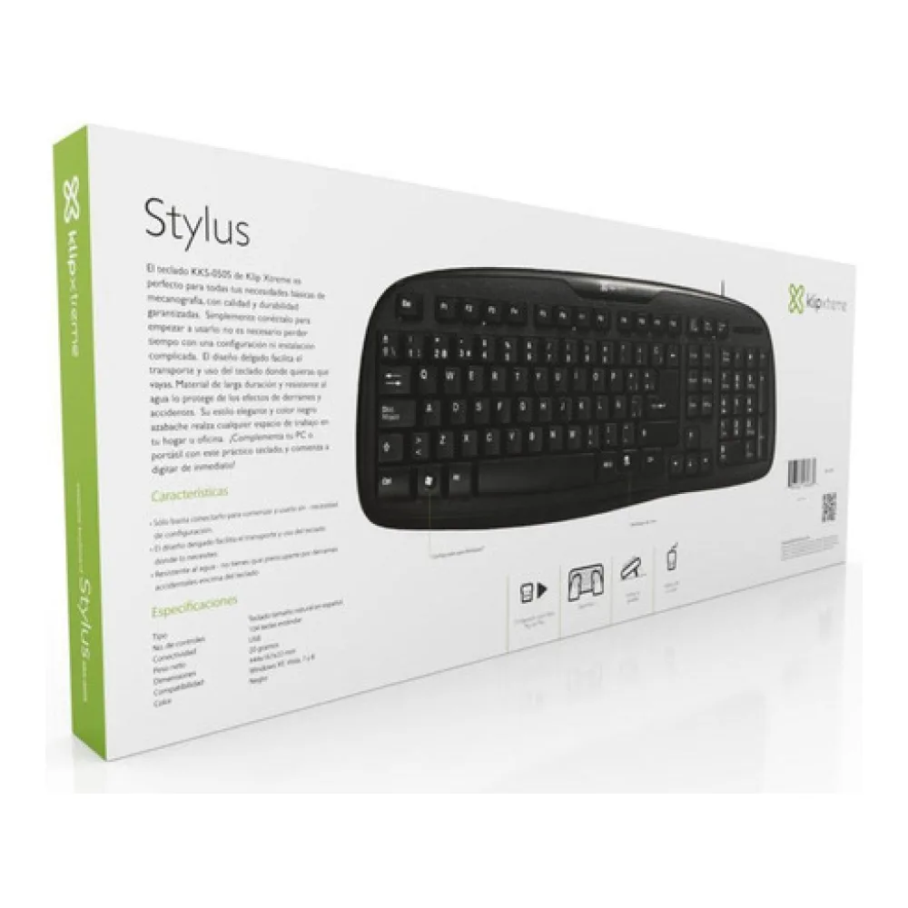 Klipxtreme Teclado Stylus KKS-050S