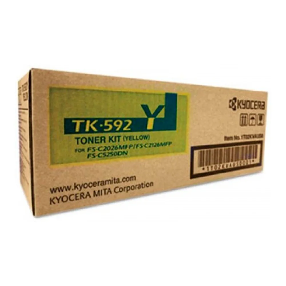 Kyocera Toner Amarillo TK-592Y