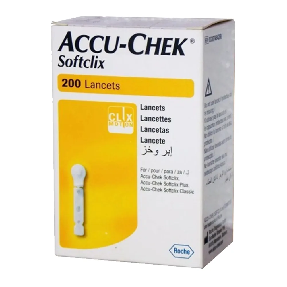 Lanceta Repuesto Accu Check Softclix [instant] 200 Unidades Accu Chek