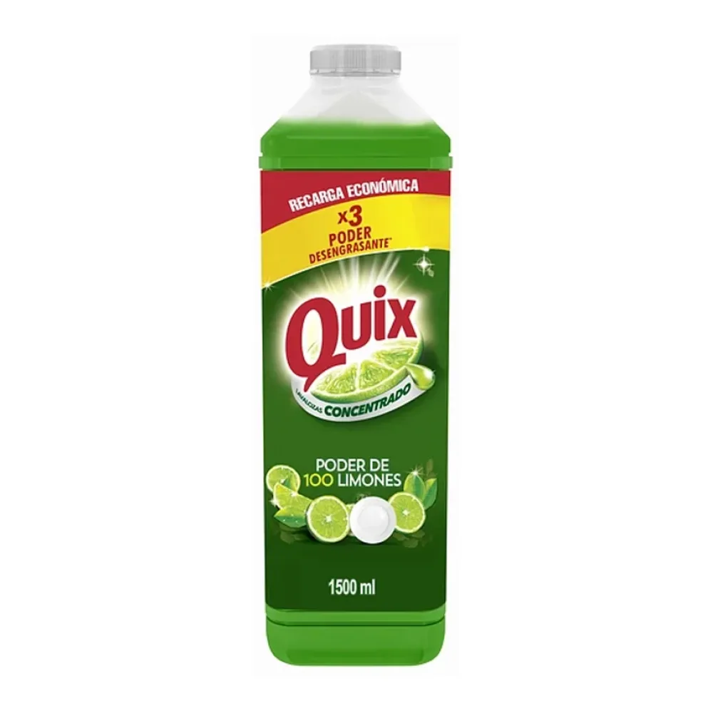 Lavalozas Concentrado Limón Quix 1500 Ml