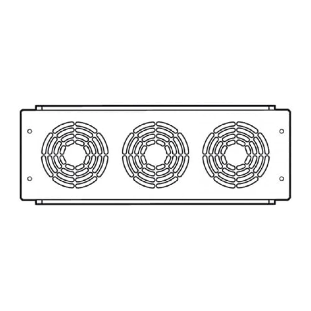 LCS2 - Placa 19 3U 3 Ventiladores 4648804 Legrand