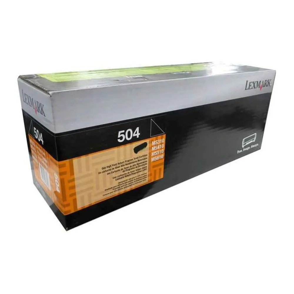 Lexmark Toner 504 Negro 50F4000