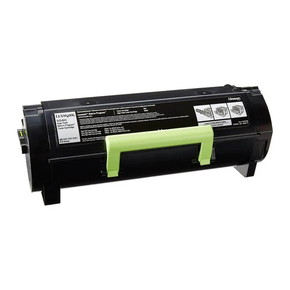 Lexmark Toner 504H Negro Alto Rend. 50F4H00 Original.iva Inc