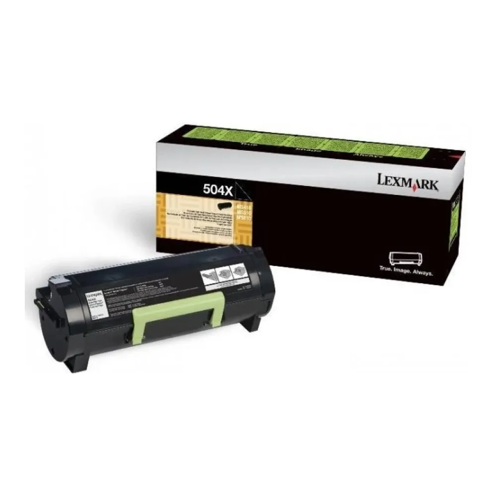 Lexmark Toner 504X Negro Alto REND.50F4X00 Original.iva Incl