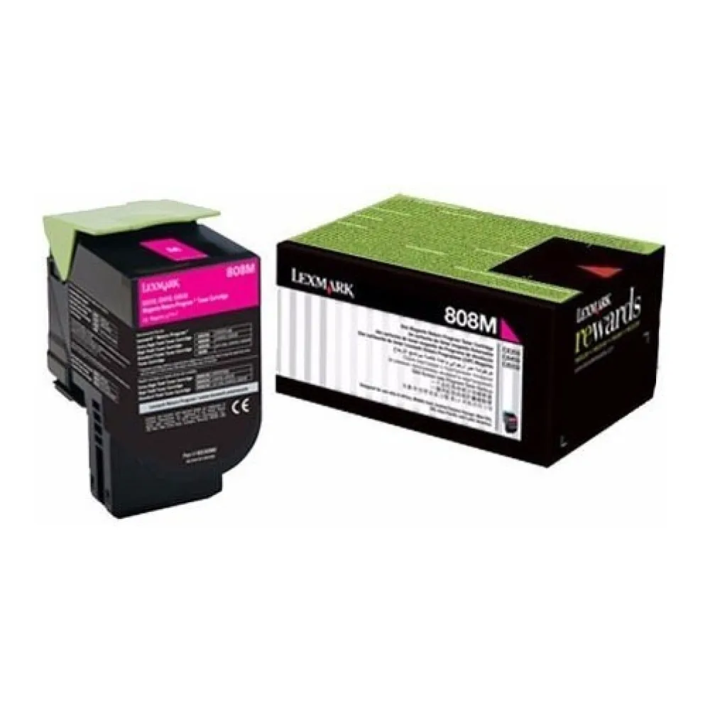Lexmark Toner 808SM Magenta 80C8SM0