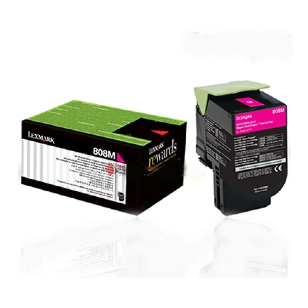 Lexmark Toner 808XM Magenta 80C8XM0