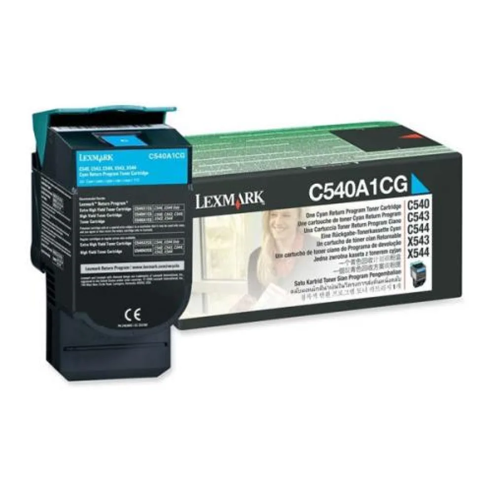 Lexmark Toner C540N Cyan C540A1CG