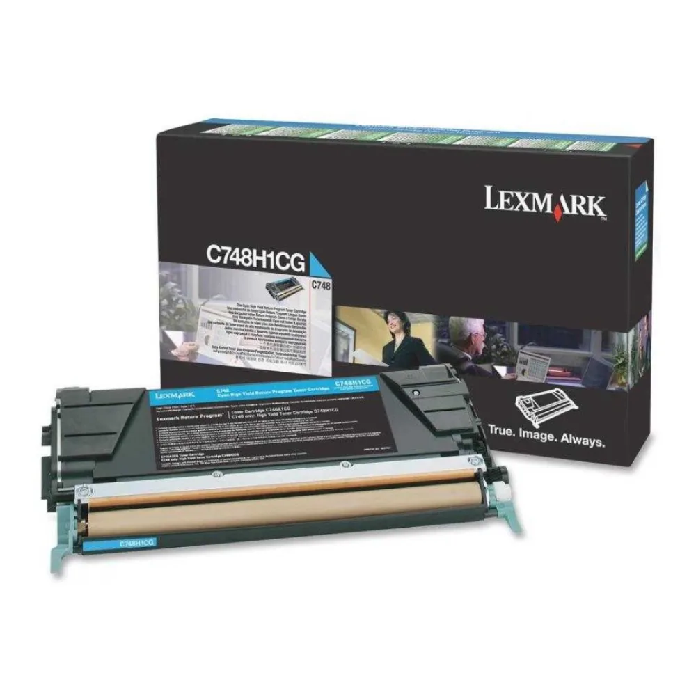 Lexmark Toner C748 Cian C748H1CG
