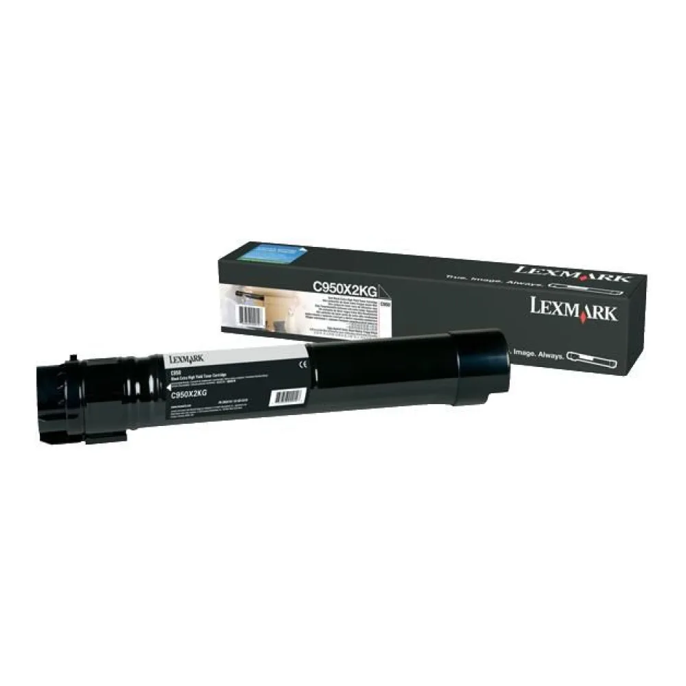 Lexmark Tóner C950 Negro Extra Alto Rendimiento C950X2KG