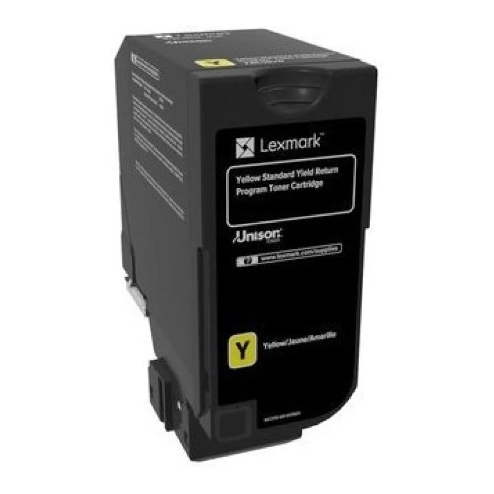 Lexmark Toner CS720, CS725, CX725 Amarillo 74C4SY0