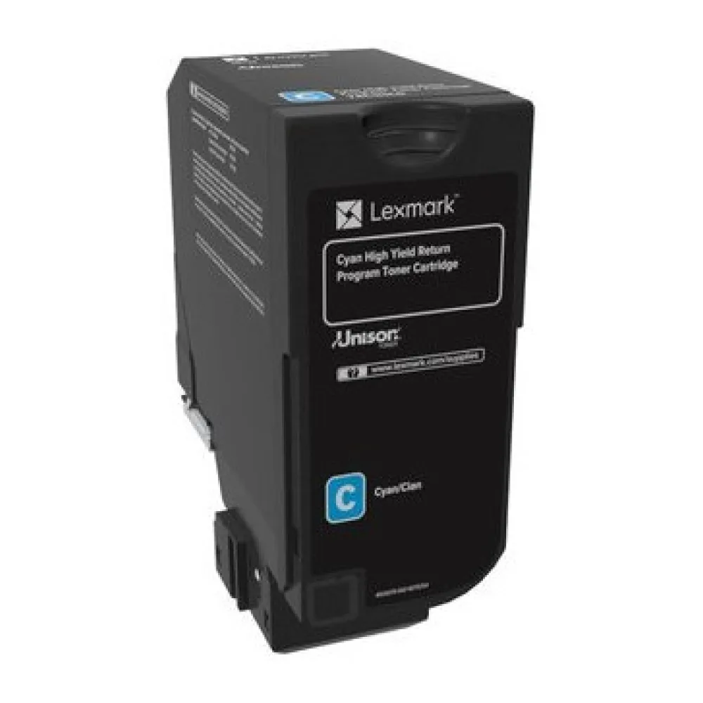 Lexmark Toner CS725 Cian 74C4HC0