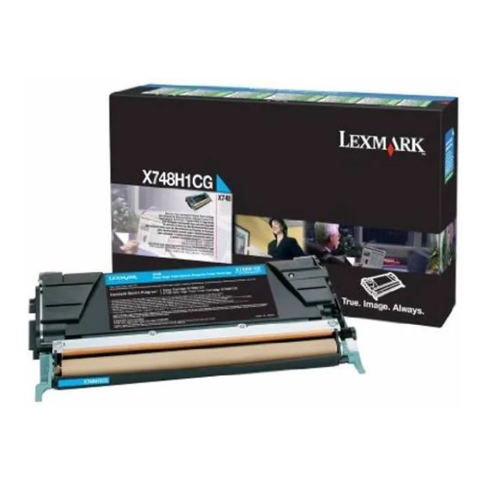 Lexmark Toner X748 Cian X748H1CG