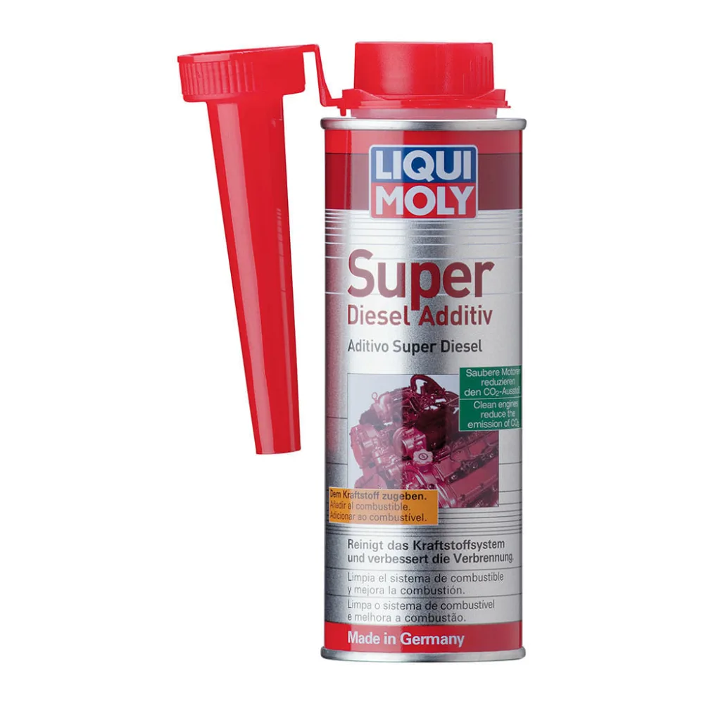 Limpiador del Sistema de Combustible Diesel Super Diesel Additiv 250 Ml Liqui Moly
