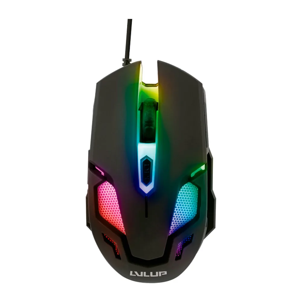 Lvlup Mouse Gaming Level Up 7 Led Grip 109660-1
