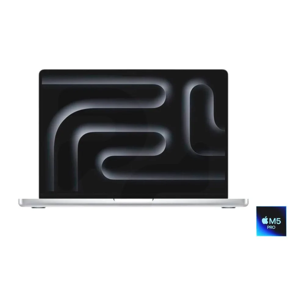 Macbook Pro 14.2" (chip M5 Pro Cpu 15 Núcleos Gpu 16 Núcleos, 120HZ, 24GB Ram, 1TB Ssd) - Color Plateado MGDN4CI/A Apple