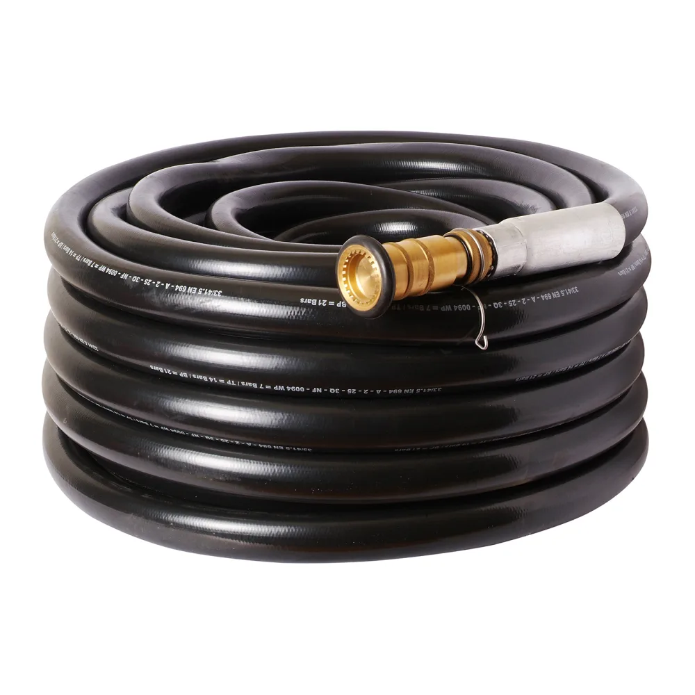 Manguera Semirigida C/piton 1 1/2" X 30 Mt Negra Start Fire