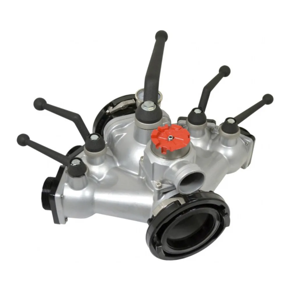 Manifold Storz 5 Vias 5" X 5" X 2 1/2" X 2 1/2" X 2 1/2" Kochek