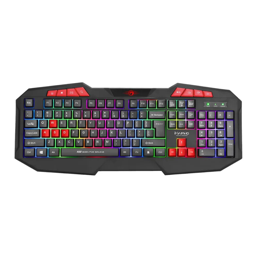 Marvo Teclado Gamer Usb Membrana