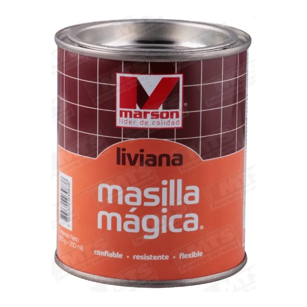 Masilla Magica de 350 CC.(1 Endurecedor No Incluido) Marson Sherwin-williams
