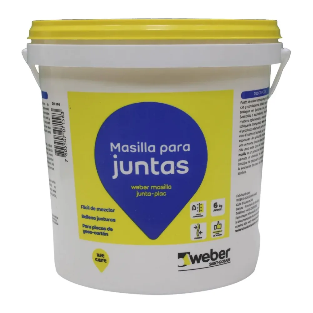 Masilla Pasta Weber Juntura TN-25KG Solcrom