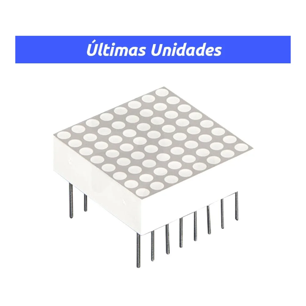 Matriz Led Rgb 8X8 Miniatura Luckylight