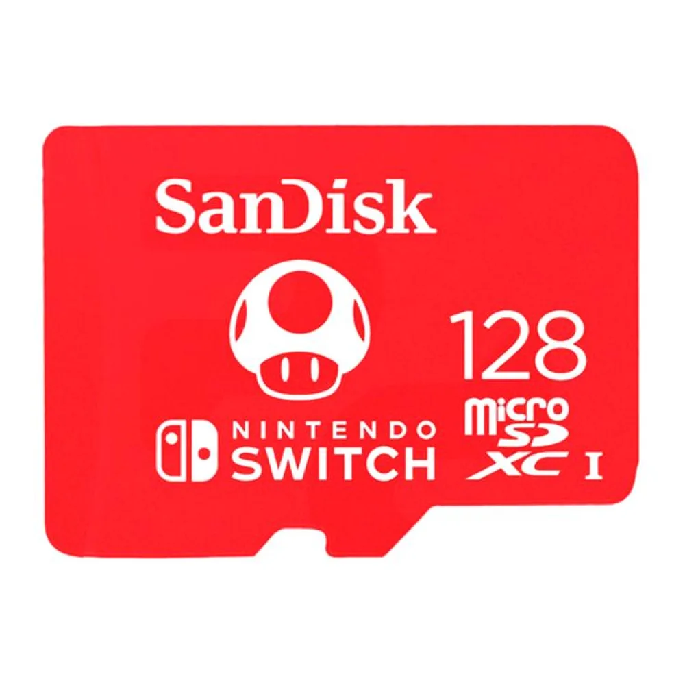 Memoria 128GB Microsdxc para Nintendo Switch™ - Mario Edition Sandisk