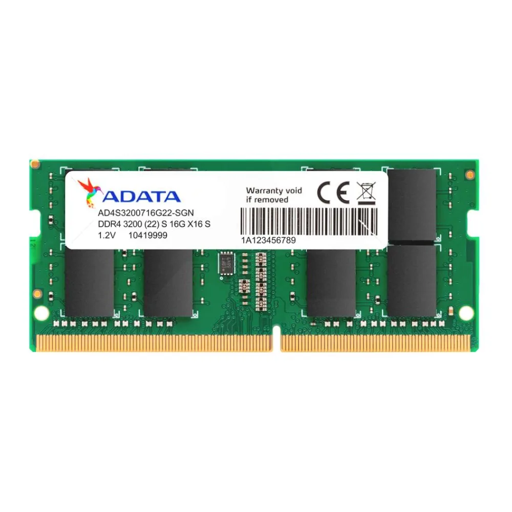 Memoria Notebook 8GB Sodimm DDR4 3200MHZ Adata