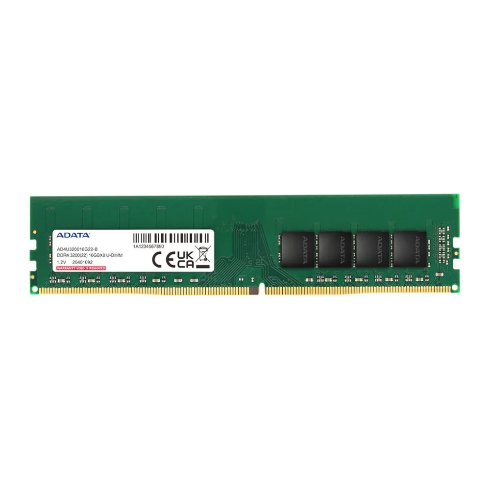 Memoria Ram DDR4 16GB 3200 Mhz Udimm Adata AD4U320016G22-SBK