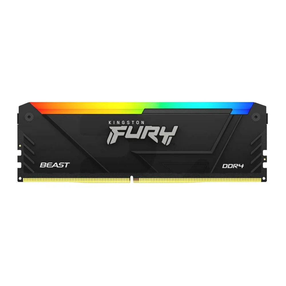 Memoria Ram DDR4 16GB 3200MHZ Beast Rgb Kingston Fury