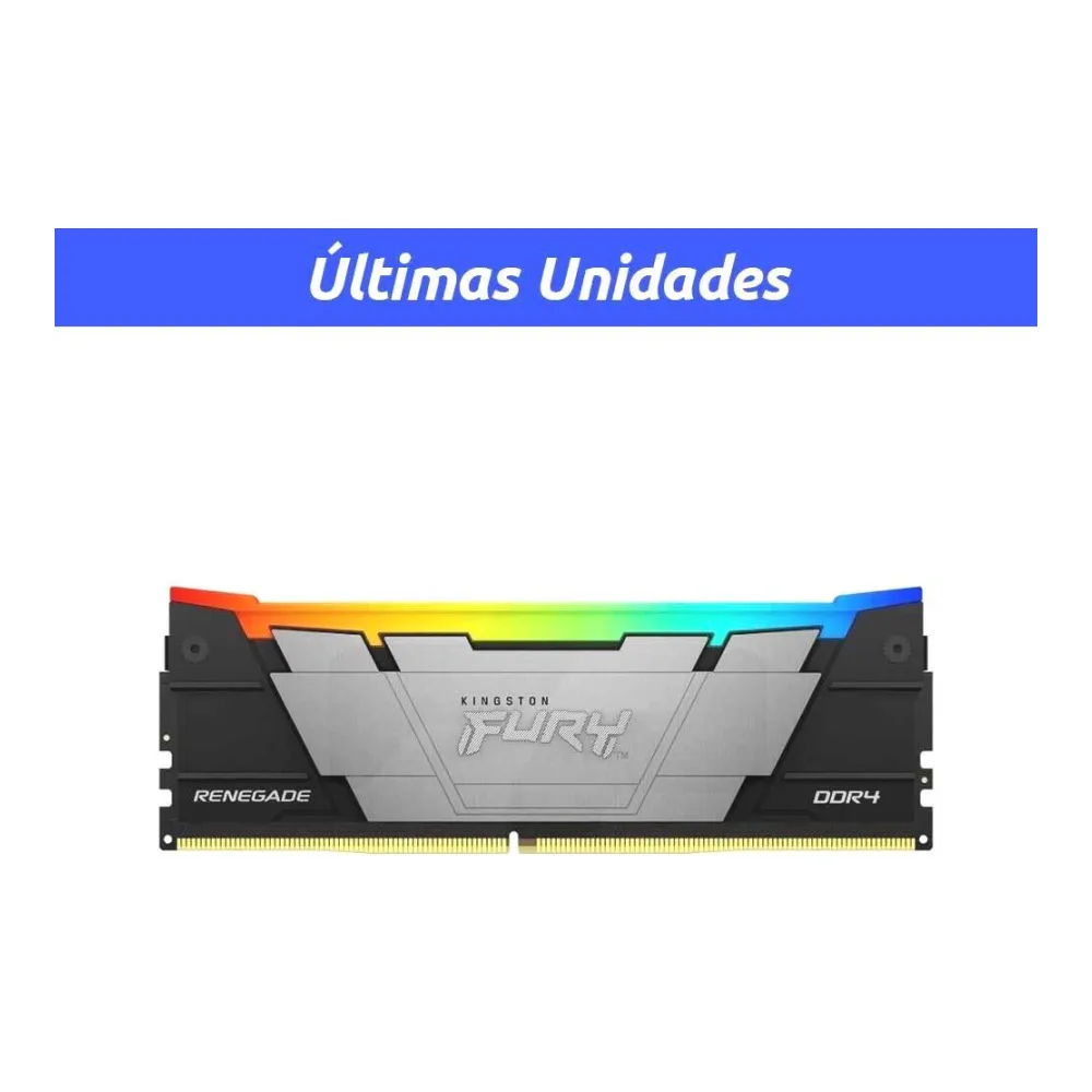 Memoria Ram DDR4 8GB 3600 Mhz Udimm Fury Renegade Rgb Kingston Fury