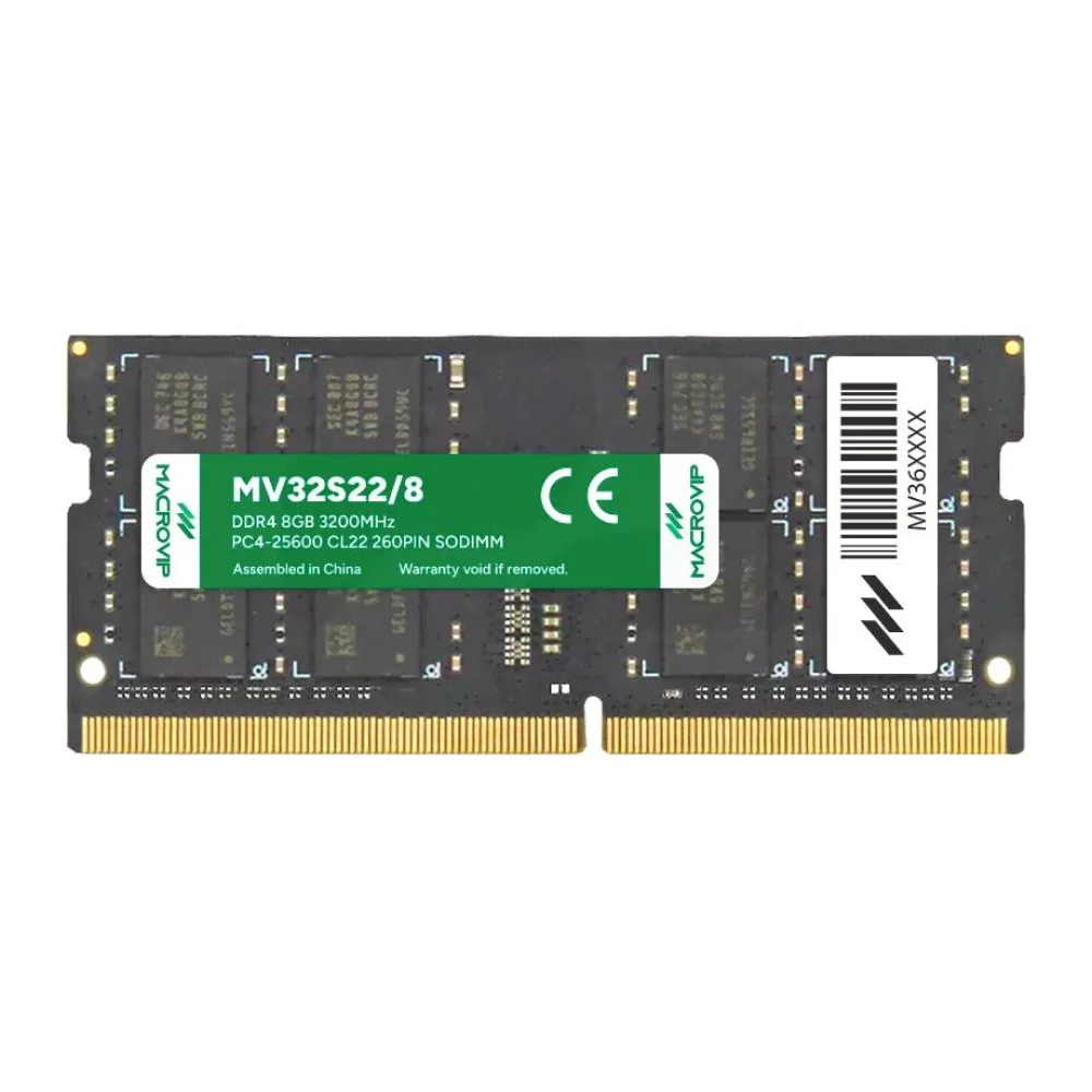 Memoria Ram Notebook 8GB DDR4 3200 Mhz Sodimm Macrovip
