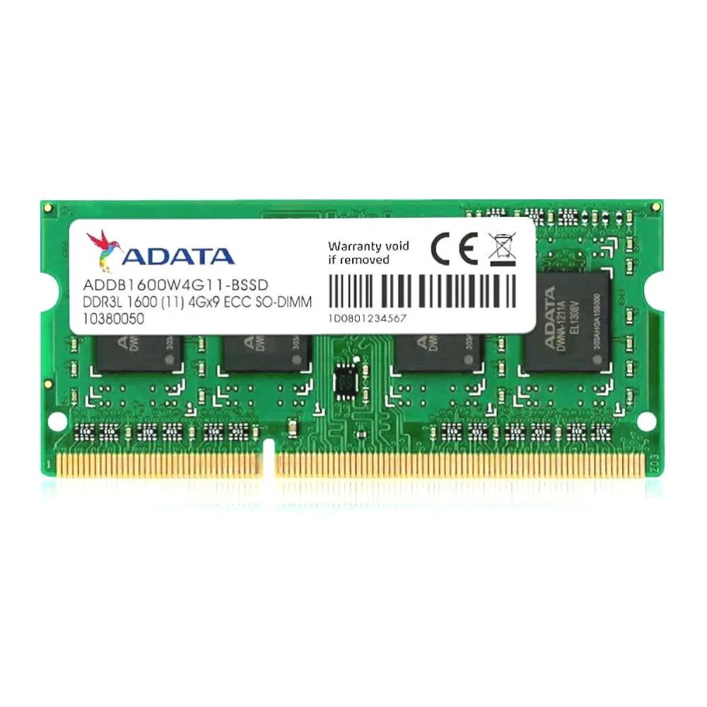 Memoria Ram Notebook DDR3L 4GB 1600MHZ Sodimm Adata