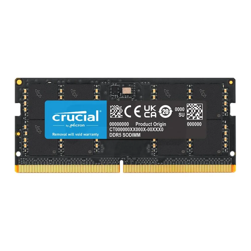 Memoria Ram Notebook DDR5 32GB 5600 Mhz Sodimm Crucial