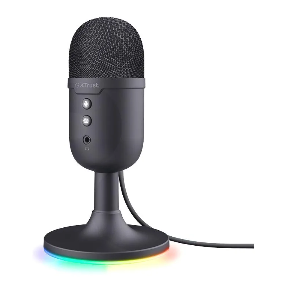 Micrófono Trust Gaming Gxt 234 Yunix Usb Negro