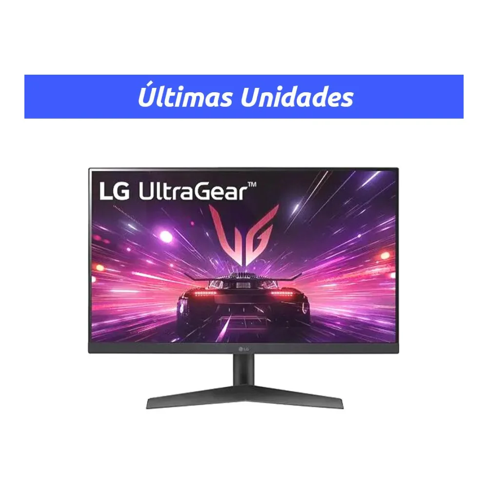 Monitor Gamer 24" Ultragear - Full Hd, Panel Ips, 180HZ(1MS), Freesync Premium, HDR10 (24GS60F-B) LG